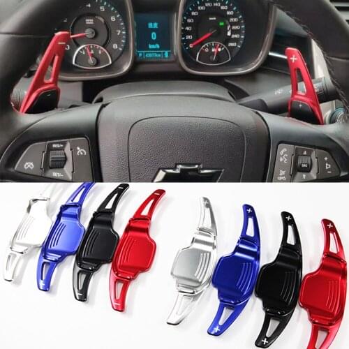 Paddle Shift For Chevrolet Camaro Z28 TF4 ZL1 1LE RS SS COPO Convertible Car Steering Wheel Shifter Extender DSG Sticker Styling