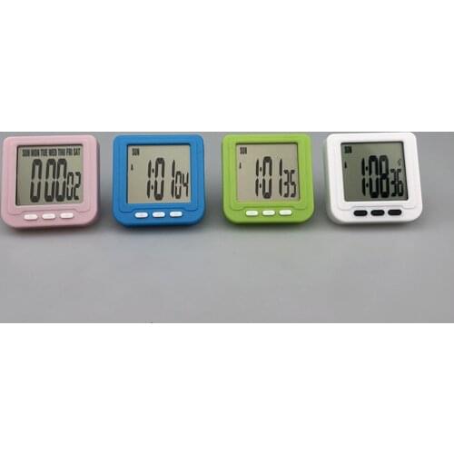 Multifunctional Electronic Digital Timer Kitchen Count Up Timer for Cooking Baking Sports Games Alarm Reminder Clock with Magnet