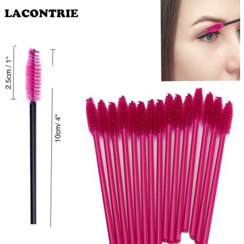 Disposable Mascara Wands 50pcs Makeup Brushes Eyelash Brush Mascara Applicator Makeup Brush Eyelash Extension Supplies