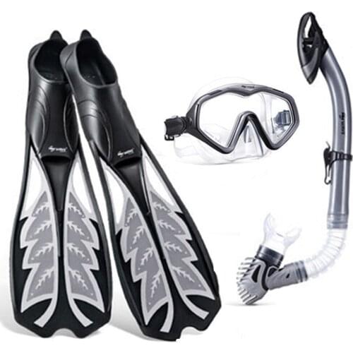 Professional Adult Swimming Fins Portable Silicone Scuba Diving Long Submersible Water Sports Snorkeling Equipment Dive Flippers