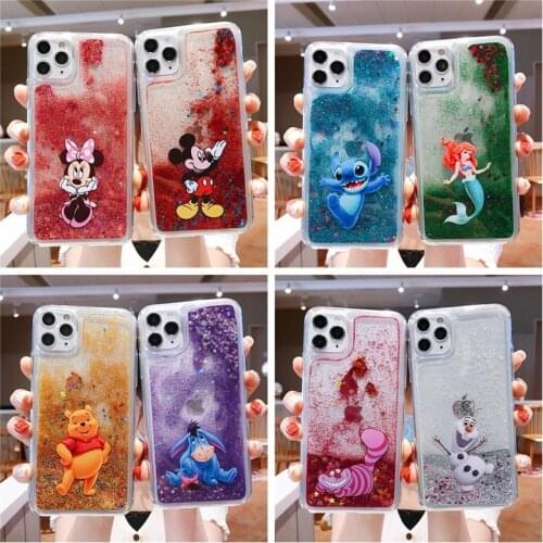 Disney Mickey Phone Case for IPhone 7 / 8 / Plus / X / XS / XR / XS Max / 11 / 12 / Pro /Cute Cartoon Anti-fall Silicone Case