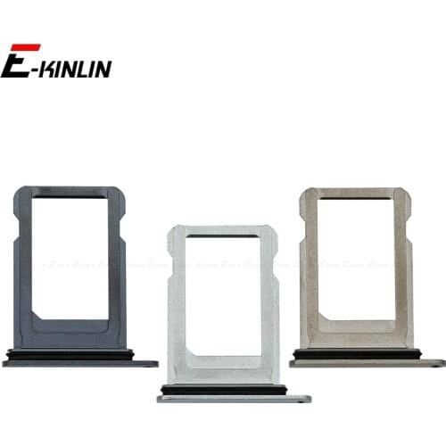 Sim Tray For iPhone X XS Max SE 2020 Sim Card Slot Holder Adapter Replacement Parts