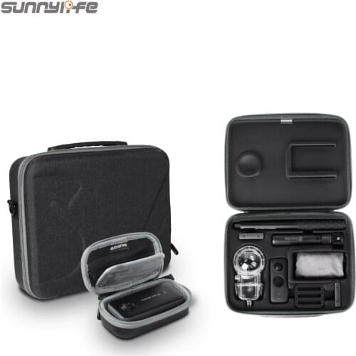 Sunnylife Multifunctional Combo Bags Shoulder Bag Mini Carrying Case Portable Handbag for Insta360 ONE X2/X