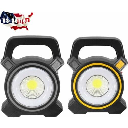 Discount Solar Light USB Rechargeable 30W COB LED Flood Light Portable Outdoor For Emergency Maintenance Clearance
