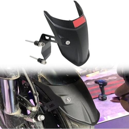 For BMW F900R F900 R F 900R 2020 2021 Motorcycle Front Mudguard Fender Extender Extension Protector Black Accessories