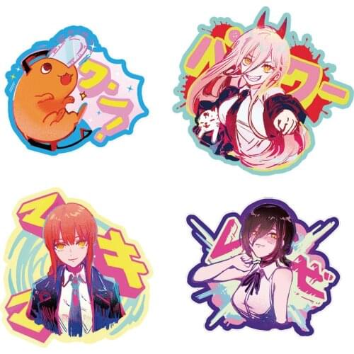 Japanese Anime Chainsaw Man Acrylic Key Chain Keyring Keychain