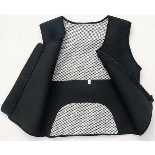 Free Shipping Men Women Tourmaline Self-heating Magnetic Therapy Vest Waistcoat Back Protection Back Support M L XL XXL
