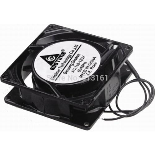 1pcs Gdstime 110V 115V 120V 80MM 8CM 8025 AC Cooling Fan Industy Exhasut Axial Fan 50/60Hz 2300RPM