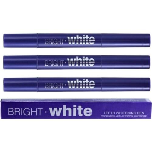 2.5ML Teeth Whitening Pen Teeth Bright Whitening Gel Tooth Cleaning Whitener Bleach Remove Stains Oral Hygiene TSLM1