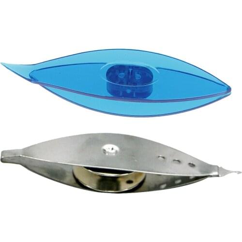 2 Pieces Plastic & Metal Tatting Shuttles Kits Set for Hand Lace Making Craft Tool