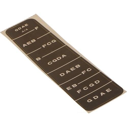 4/4 Violin Fingerboard Guide Tape Fiddle Note Sticker Beginners Learning Aid