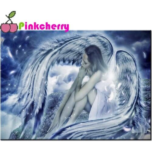 5d diy diamond painting Mystery Angel mosaic cross stitch 3d embroidery diamond Cartoon Full round square Drill Home Art k1108