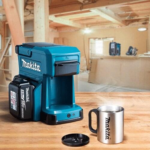 Japan Makita Cordless coffee maker DCM501 Rechargeable coffee machine 18V outdoor Easy to carry Working coffee machine 12V 250ml