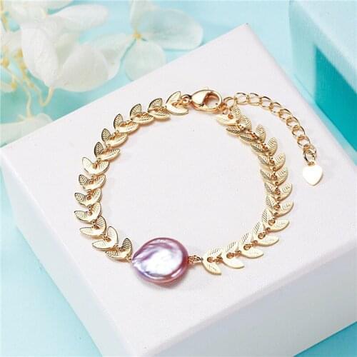 10pcs/lot Wholesale Genuine Natural Freshwater Pearl Bracelet Hot Cheap Bangle Fashion Jewelry Nice Party Gift Present