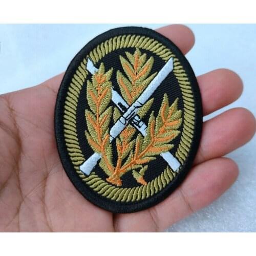 WWII GERMAN WH SNOWFIELD RIFLEMAN SNIPER ARM-BADGE PATCH embroidery Insignia