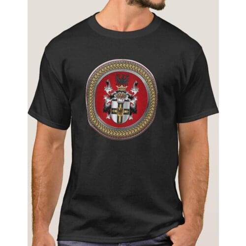 German House of Saint Mary in Jerusalem Teutonic Order Coat of Arms T-Shirt. Summer Cotton Short Sleeve O-Neck Mens T Shirt New
