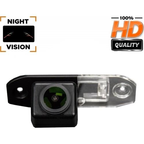 HD 1280x720p Reverse Backup Camera Rear view Camera for Volvo V50 2004~2015 Volvo XC70 2008~2009 Volvo XC60 2008~2014 Waterproof