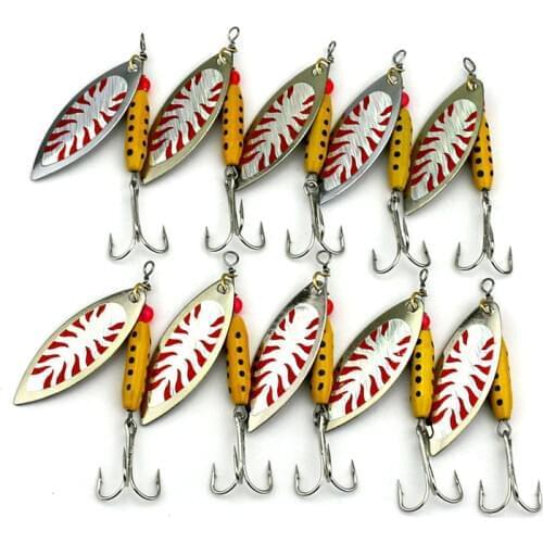 HENGJIA 50pcs hard metal trolling spinner spoon fishing lures wobbler pike carp trout catfish fishing bait pesca fishing tackle