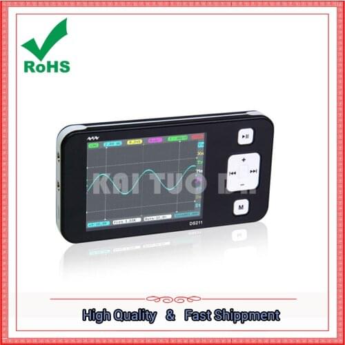 DSO211 new version of the pocket oscilloscope convenient mini handheld handheld digital mini oscilloscope