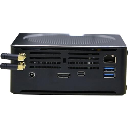 Kingdel Top Gaming Computer Intel i9 8950HK 6 Core 12 Threads 12M Cache 14nm Nuc Mini PC Pakect PC Win10 Pro HDMI WiFi Mini DP