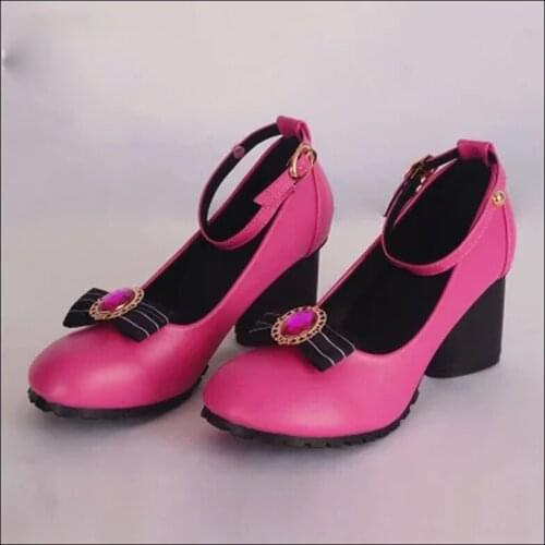 Little devil Nixiji full awakening Cosplay female clothing pink shoes Lovelive shoes halloween cosplay shoe