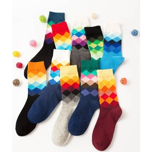 CARANFIER Mens socks Cotton Casual socks Foreign Trade Socks socks ZH-168