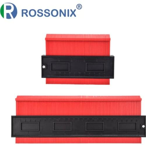 2 Pcs Plastic Profile Copy Gauges 5 inch 10 inch Shape Contour Gauge Duplicator Woodworking Tool Tiling Laminate Measuring Tools