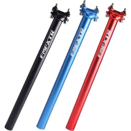 Bicycle Double Nail Seat Post Tube Superlight Aluminum Alloy MTB Road Bike Seatpost 27.2/30.9/31.6*400MM Cycling Parts