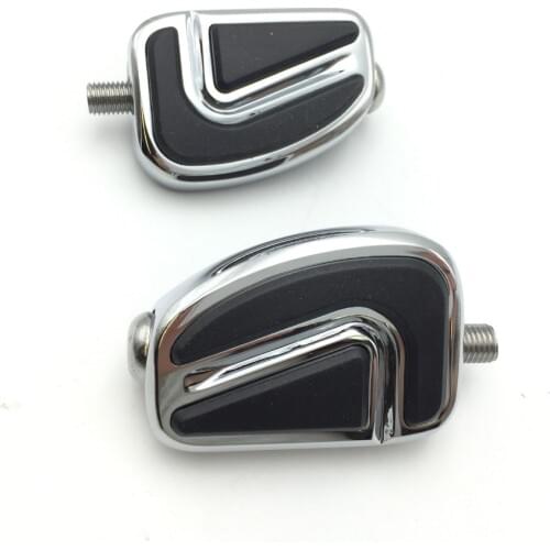 Aftermarket Motorcycle 2 PCs For Harley Davidson Wide Glide FXWG XLH Sportster XR 1000 Dyna Softail V-Rod CVO Fat Boy FLSTF CD