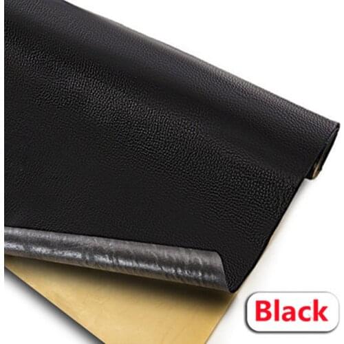25x20cm Self Adhesive Synthetic PU Litchi Leather Fabric for Sofa Hole Repaired Patch Sticker Cloth Cushion Car Decor DIY Scraft