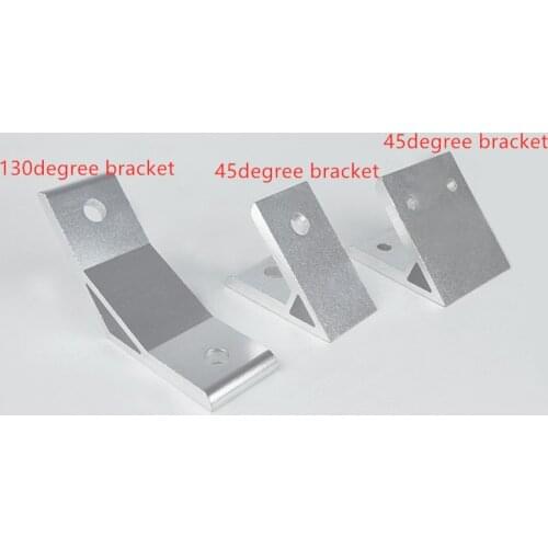 45 degrees inscribed corner bracket angle connector EU standard 30/40/45/60/80 series Aluminum Profile parts