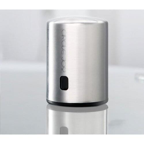 Smart Wine Stopper Stainless Steel Vacuum Memory Wine Stopper Electric Stopper Wine Corks Circle Joy