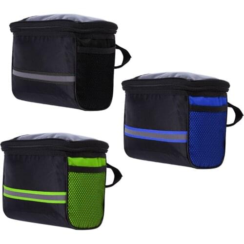 3Pack Bike Handlebar Bag Front Storage Holder Cycling Travel Pouch Waterproof