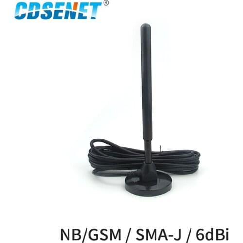 NB GSM 3G Sucker Antenna High Gain 6dbi Antenna SMA-J Magnetic Base 3m External Cable Sucker Omnidirectional Antenna TXGN-TB-300