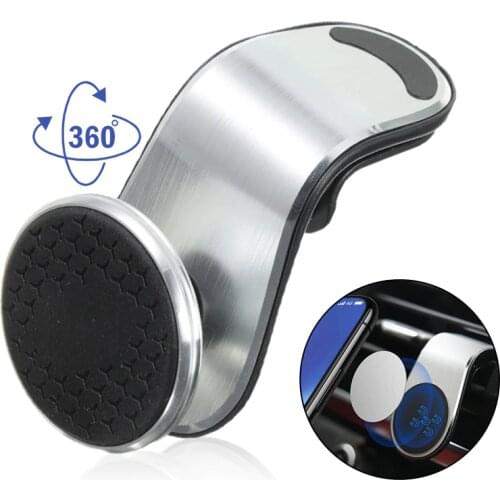 For Phone In Car Mobile Support Phone Mount Stand Universal Magnetic Car Phone Holder For Tablets and For Samsung Xiaomi IPhone