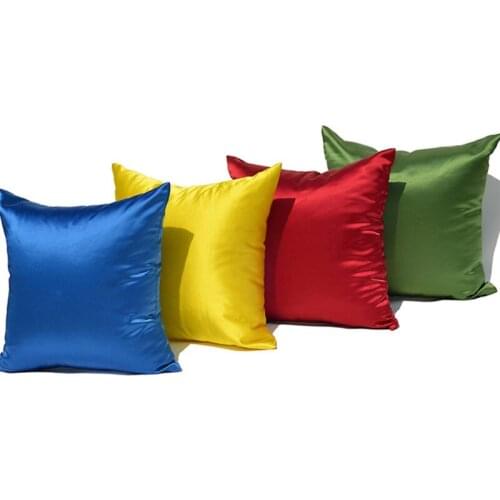 DIY Thermal Transfer Sublimation Blank Pillow Silk Glow Satin Studio Late Satin Pillowcase