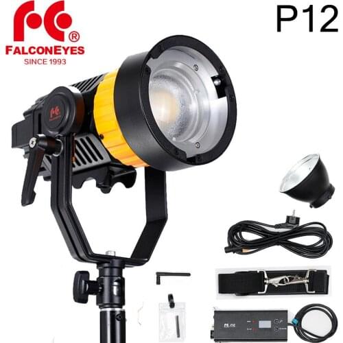 Falcon Eyes P12 120W Led Continuous Video Light With Special Effect Portable Focus Adjustable Fill Lamp For Video/Photo/Studio