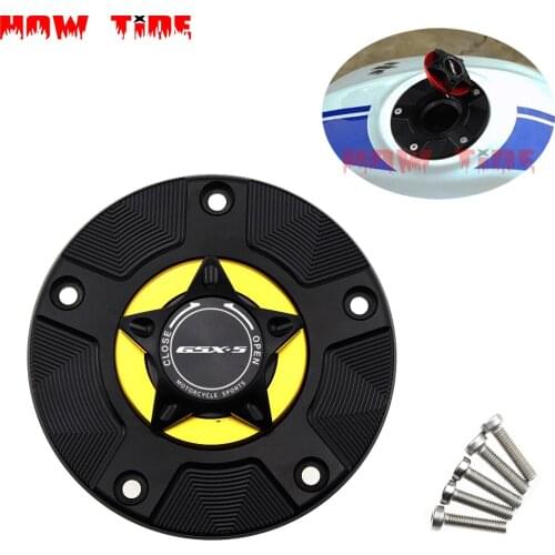 Gas Fuel Tank Cap for SUZUKI GSX-S 750 GSX-S 1000 GSX-S750 GSX-S1000 Motorcycle CNC Quick Release Cover