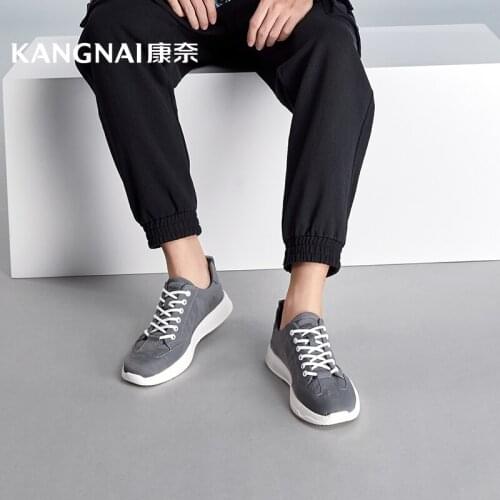 KANGNAI Sneakers Men Shoes Casual Slip-On Canvas Sports Shoes Outdoor Comfortable Male Walking Driving Flats