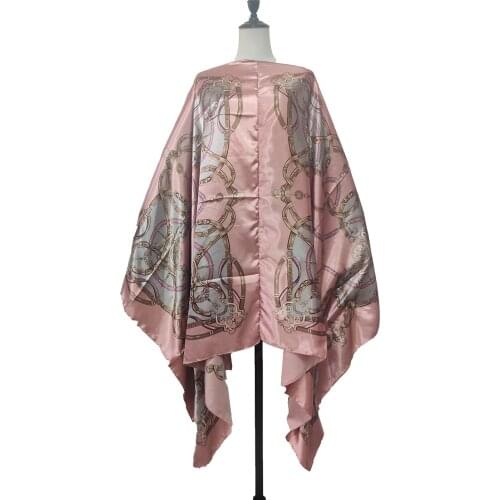 Kuwait 2021 Elegant Floral Printed One -shoulder Sexy Lay Bohemian Shawls Dresses Traditional Ramadan Muslim Women BouBou Dress
