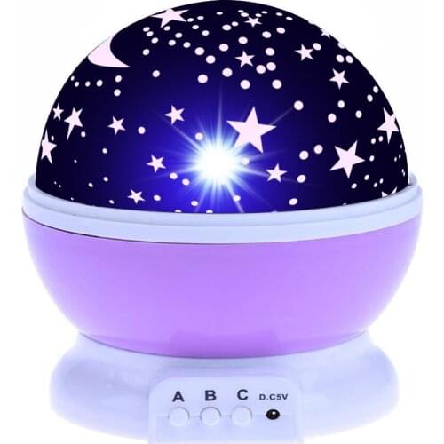 Star Night Light Projector Lamp Letras Led Kids Starry Night Baby Lamps For Children lamparas moon light night light sky master