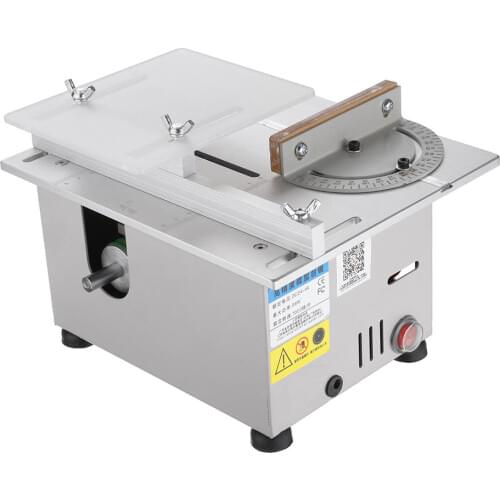 Multi-function T6 Mini Precision Table Saws DIY Wood Working Lathe Polisher Drilling Machine For Wooden Model Crafts