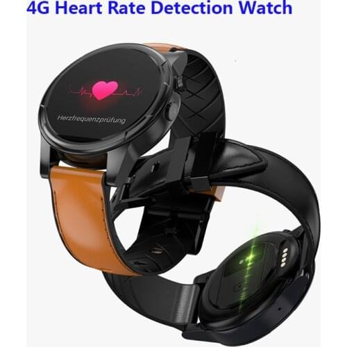 Fashion MTK6739 Dual Systems 4G Sport Smart Watch Phone 32GB W8.0MP 1.39" Android7.1.1 GPS Heart Rate Men Watch PK LEM9 X361 H8