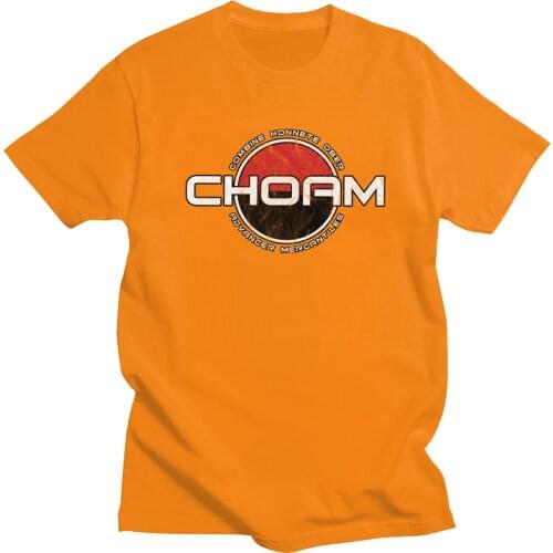 Vintage CHOAM Dune T Shirt Men Short Sleeved Soft Cotton T-shirt Leisure Combine Honnete Ober Advancer Mercantiles Tee Top Merch