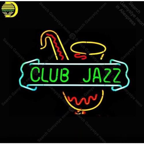 Neon Sign for Jazz Club pipe Pub Bar Night neon bulbs handcraft Recreation Wall Neon light bulb sign Custom Bar room Accesaries