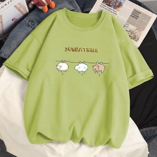 2021 New Women Shirts 100% Cotton T Shirt Woman Fashion O Neck Summer Short Sleeve T-shirt Woman Korean Style Plus Size Shirt