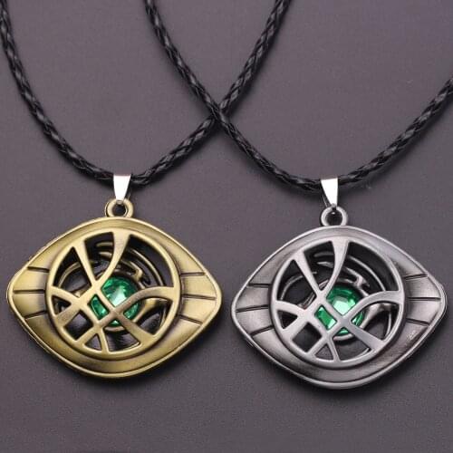 Marvel Avengers 4 Doctor Strange Time Source Stone Pendant Classic Gem Pendant Cosplay Pendant Birthday Gift