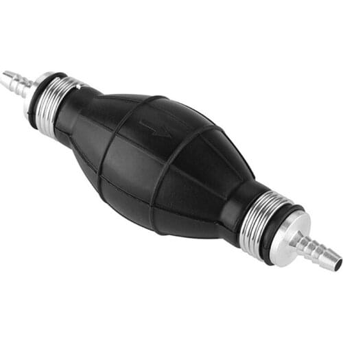 6mm LineBoat Marine Outboard, Primer Fuel Pump Rubber & Aluminum Fuel Pump Hand Primer Bulb Gas Petrol Fuel Hand Pump For Car