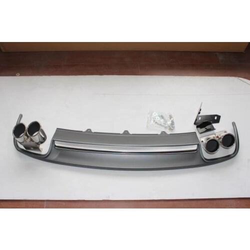 Applied to the Lip Audi A6 Refitting Rs6 Tail Throat S6 Four Outlet Exhaust Pipe Surround C6 / C7