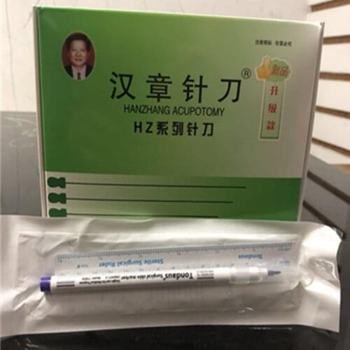 100 Pcs /lot High Quality Disposable Sterile Acupuncture Small Needle Knife Blade Ultrafine Needle Knife Needle free shipping